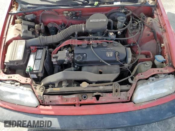 1990 Honda Civic with VIN 2HGED6341MH579823, listed as a Copart auction lot 69636154 with 155,840 mi miles and Clean title. Bid and sale history available at DreamBid. Image 11.