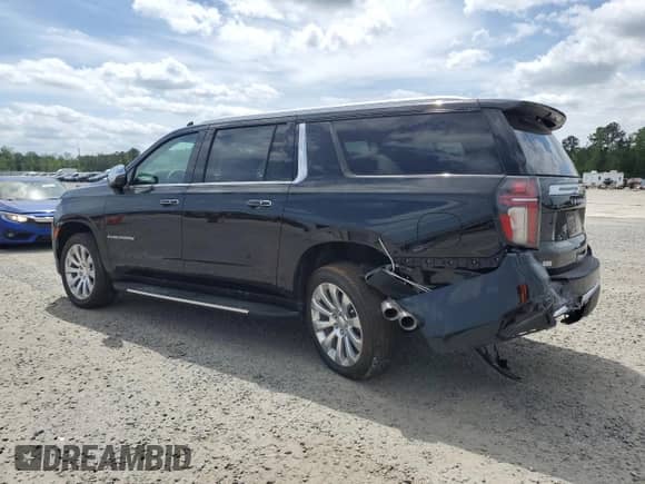 2024 Chevrolet Suburban Premier с VIN 1GNSKFKD4RR372611, выставлен на аукционе Copart как лот 53961485 с пробегом 7 243 миль миль и Списание • Salvage title. История ставок и продаж доступна на DreamBid. Изображение 2.