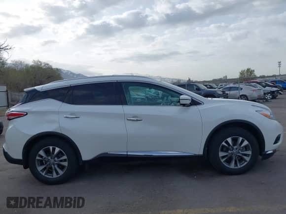 2017 Nissan Murano SL with VIN 5N1AZ2MH9HN197282, listed as a IAAI auction lot 41979446 with 89,277 mi miles and . Bid and sale history available at DreamBid. Image 13.