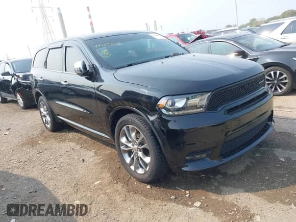 2020 Dodge Durango GT Plus with VIN 1C4RDJDG5LC260857, listed as a IAAI auction lot 43122265 with 79,541 mi miles and . Bid and sale history available at DreamBid. Image 1.