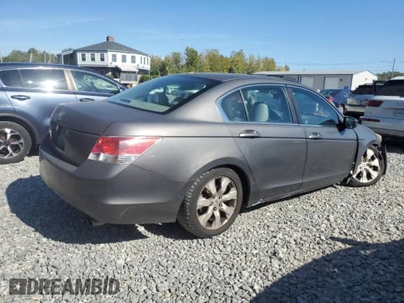 2010 Honda Accord EX-L with VIN 1HGCP2F8XAA110634, listed as a Copart auction lot 82255525 with 94,126 mi miles and Clean title. Bid and sale history available at DreamBid. Image 3.