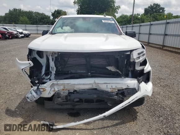 2022 Chevrolet Silverado 1500 RST with VIN 3GCUDEET1NG672027, listed as a Copart auction lot 59335195 with 51,898 mi miles and Salvage title. Bid and sale history available at DreamBid. Image 5.