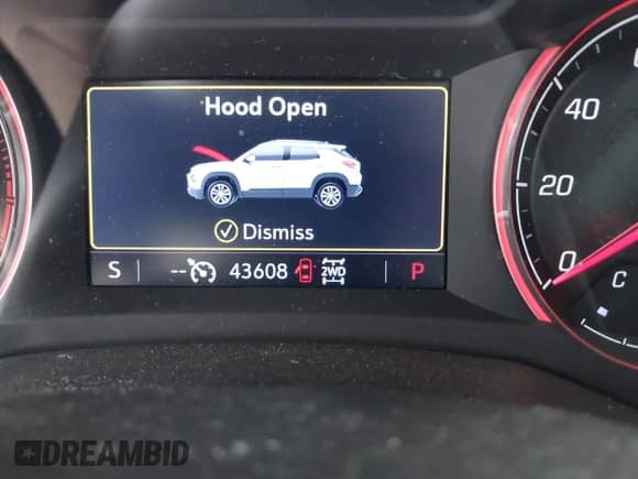 2023 Chevrolet TrailBlazer RS с VIN KL79MUSL0PB032713, выставлен на аукционе IAAI как лот 42618572 с пробегом 43 608 миль миль и . История ставок и продаж доступна на DreamBid. Изображение 15.