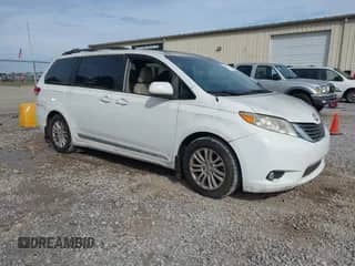 2012 Toyota Sienna XLE with VIN 5TDYK3DC4CS231407, listed as a IAAI auction lot 43531271 with 382,802 mi miles and . Bid and sale history available at DreamBid. Image 1.
