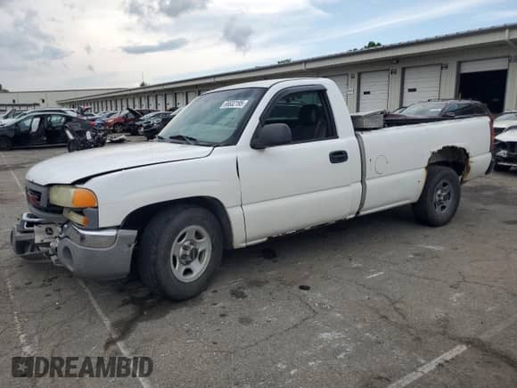 2004 GMC Sierra 1500 Work Truck with VIN 1GTEC14X44Z309093, listed as a Copart auction lot 66632195 with 229,281 mi miles and Salvage title. Bid and sale history available at DreamBid. Image 1.