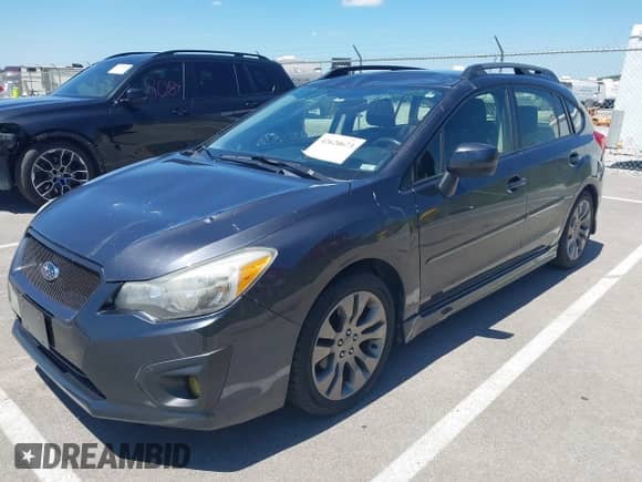 2014 Subaru Impreza Special Sports Premium with VIN JF1GPAL64E8229070, listed as a IAAI auction lot 42620673 with 75,705 mi miles and . Bid and sale history available at DreamBid. Image 2.