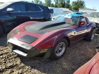 1981 Chevrolet Corvette с VIN 1G1AY8760BS430424, выставлен на аукционе Copart как лот 65016725 с пробегом 42 756 миль миль и Чистый • Clean title. История ставок и продаж доступна на DreamBid. Изображение 1.