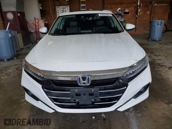 2022 Honda Accord Touring with VIN 1HGCV3F94NA007011, listed as a Copart auction lot 83989065 with 27,374 mi miles and Salvage title. Bid and sale history available at DreamBid. Image 5.