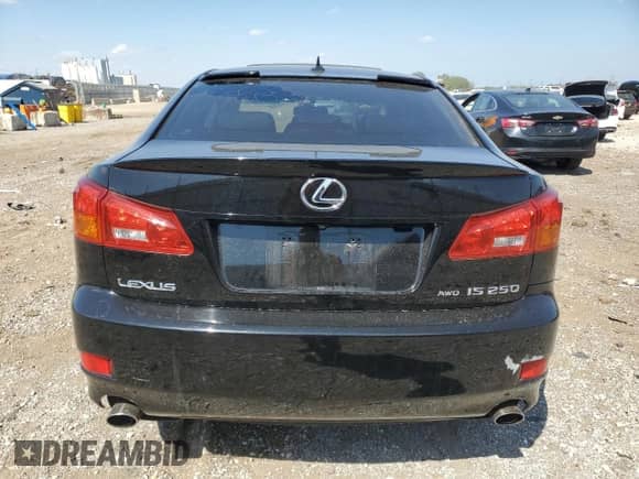 2008 Lexus IS 250 с VIN JTHCK262585019264, выставлен на аукционе Copart как лот 71528515 с пробегом 105 482 миль миль и Списание • Salvage title. История ставок и продаж доступна на DreamBid. Изображение 6.