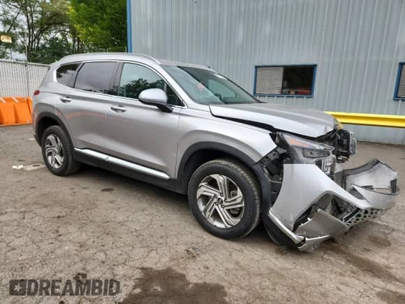 2021 Hyundai Santa Fe SEL with VIN 5NMS2DAJXMH348055, listed as a Copart auction lot 69073235 with 47,402 mi miles and Salvage title. Bid and sale history available at DreamBid. Image 4.