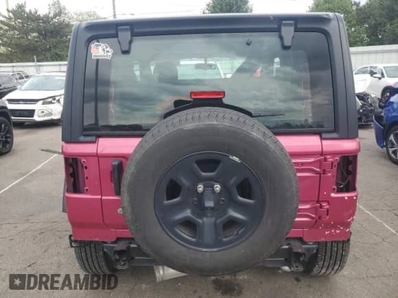 2022 Jeep Wrangler Sport с VIN 1C4HJXAG7NW147909, выставлен на аукционе Copart как лот 73051454 с пробегом 21 707 миль миль и Списание • Salvage title. История ставок и продаж доступна на DreamBid. Изображение 6.