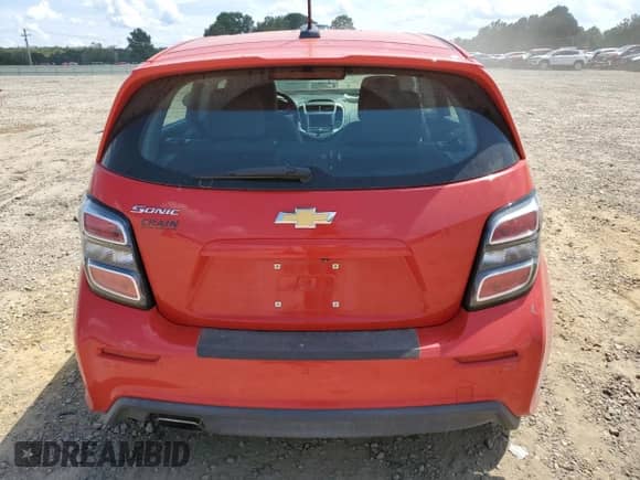 2020 Chevrolet Sonic LT with VIN 1G1JG6SB0L4113583, listed as a Copart auction lot 68475435 with 66,619 mi miles and Salvage title. Bid and sale history available at DreamBid. Image 6.
