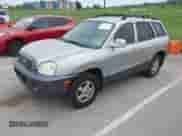 2003 Hyundai Santa Fe GLS with VIN KM8SC73D23U355851, listed as a IAAI auction lot 42168296 with 231,250 mi miles and . Bid and sale history available at DreamBid. Image 2.