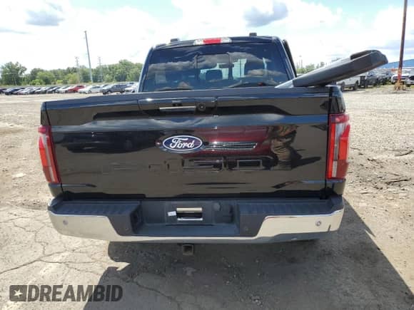 2024 Ford F-150 Lariat with VIN 1FTFW5LD9RFA40088, listed as a Copart auction lot 69654215 with 22,891 mi miles and Clean title. Bid and sale history available at DreamBid. Image 6.