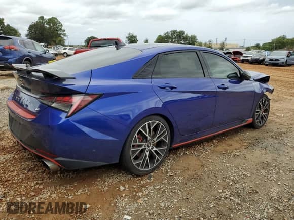 2023 Hyundai Elantra с VIN KMHLW4AK9PU012326, выставлен на аукционе Copart как лот 73537394 с пробегом 29 554 миль миль и Списание • Salvage title. История ставок и продаж доступна на DreamBid. Изображение 3.