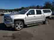 2014 Chevrolet Silverado 1500 LT with VIN 3GCUKREC1EG152276, listed as a Copart auction lot 83937285 with 105,532 mi miles and Salvage title. Bid and sale history available at DreamBid. Image 1.