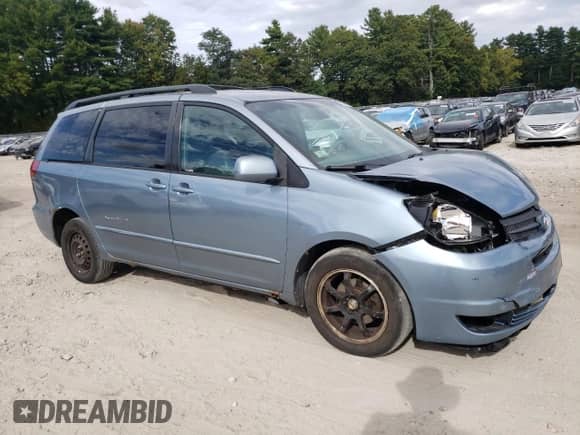 2004 Toyota Sienna XLE z VIN 5TDBA22C14S017532, wystawiony jako Copart lot #80098995 z przebiegiem 292 665 mil mil oraz Czysty tytuł • Clean title. Historia ofert i sprzedaży dostępna na DreamBid. Obrazek 4.