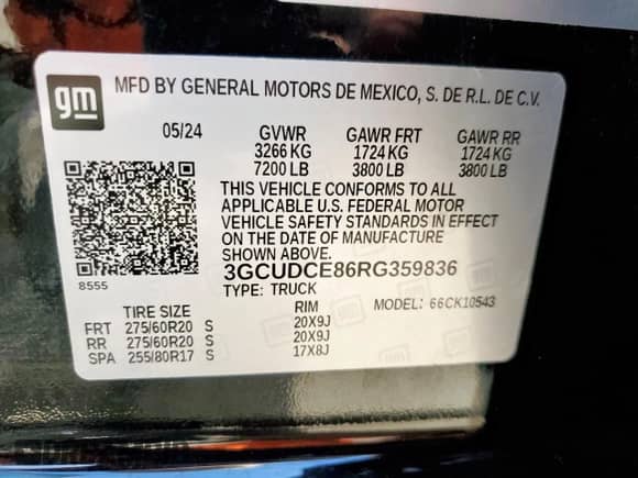 2024 Chevrolet Silverado 1500 Custom Trail Boss z VIN 3GCUDCE86RG359836, wystawiony jako Copart lot #60419635 z przebiegiem Nie podano mil oraz Szkoda całkowita • Salvage title. Historia ofert i sprzedaży dostępna na DreamBid. Obrazek 12.