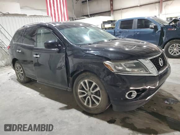 2016 Nissan Pathfinder SL z VIN 5N1AR2MM4GC641305, wystawiony jako Copart lot #41985515 z przebiegiem 120 724 mil mil oraz Szkoda całkowita • Salvage title. Historia ofert i sprzedaży dostępna na DreamBid. Obrazek 4.