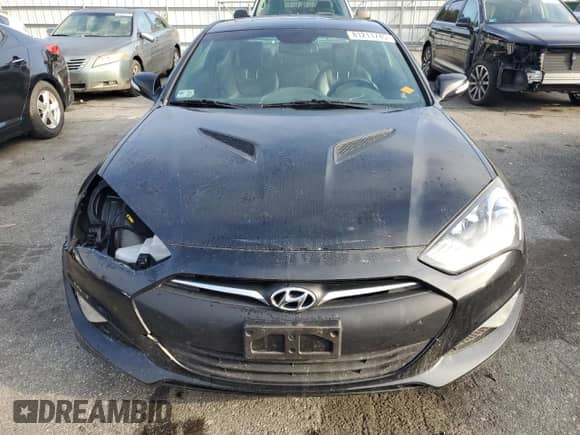 2015 Hyundai Genesis Coupe 3.8L Base with VIN KMHHU6KJ6FU129700, listed as a Copart auction lot 81211745 with 71,624 mi miles and Salvage title. Bid and sale history available at DreamBid. Image 5.