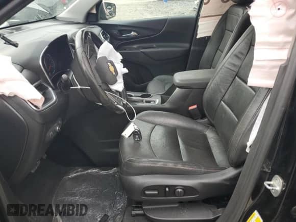 2020 Chevrolet Equinox LT with VIN 2GNAXKEV9L6176449, listed as a Copart auction lot 81893395 with 120,723 mi miles and Salvage title. Bid and sale history available at DreamBid. Image 7.