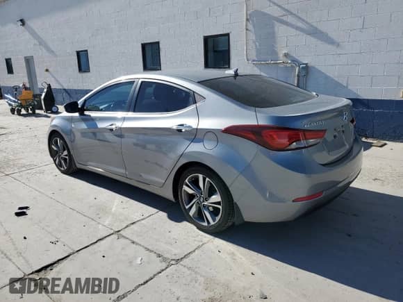 2015 Hyundai Elantra Limited с VIN KMHDH4AE0FU322209, выставлен на аукционе Copart как лот 90715755 с пробегом 94 876 миль миль и Чистый • Clean title. История ставок и продаж доступна на DreamBid. Изображение 2.