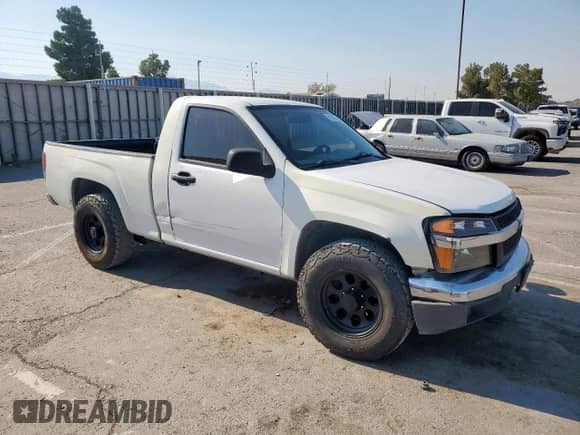 2006 Chevrolet Colorado Work Truck z VIN 1GCCS146468293066, wystawiony jako Copart lot #61366345 z przebiegiem 159 241 mil mil oraz Szkoda całkowita • Salvage title. Historia ofert i sprzedaży dostępna na DreamBid. Obrazek 4.