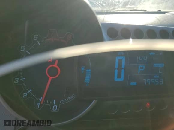 2013 Chevrolet Sonic LT with VIN 1G1JC5SH1D4233369, listed as a Copart auction lot 43936425 with 79,953 mi miles and Salvage title. Bid and sale history available at DreamBid. Image 9.