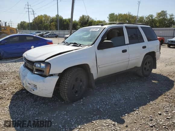 2006 Chevrolet TrailBlazer LS с VIN 1GNDT13S562254223, выставлен на аукционе Copart как лот 80241995 с пробегом 195 032 миль миль и Списание • Salvage title. История ставок и продаж доступна на DreamBid. Изображение 1.
