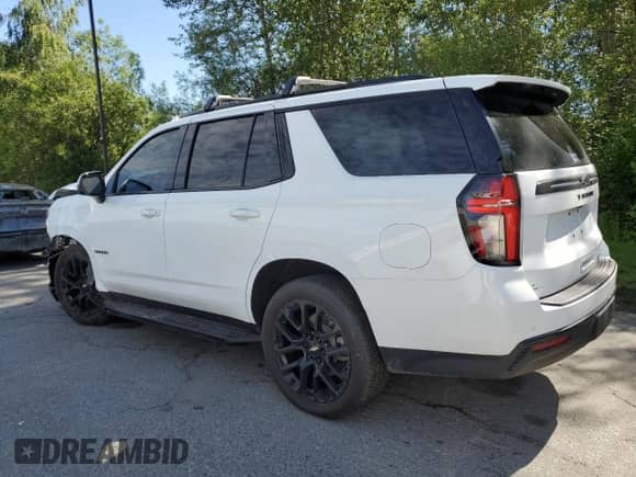 2024 Chevrolet Tahoe RST с VIN 1GNSKRKD6RR270468, выставлен на аукционе Copart как лот 59086885 с пробегом 22 573 миль миль и Списание • Salvage title. История ставок и продаж доступна на DreamBid. Изображение 2.