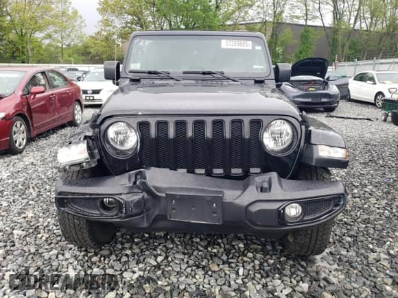 2021 Jeep Wrangler Unlimited Sahara с VIN 1C4HJXENXMW668498, выставлен на аукционе Copart как лот 57289685 с пробегом 32 827 миль миль и Списание • Salvage title. История ставок и продаж доступна на DreamBid. Изображение 5.