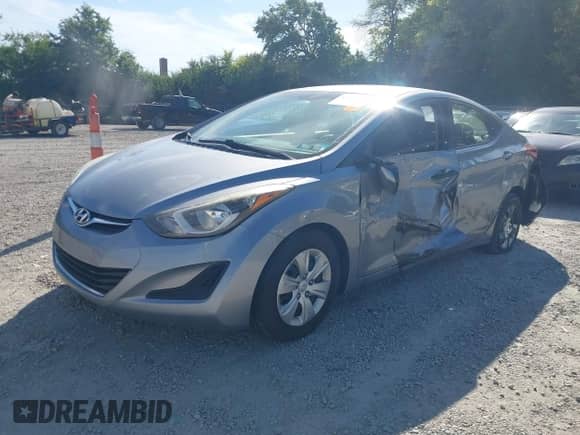 2016 Hyundai Elantra SE with VIN 5NPDH4AE3GH712303, listed as a IAAI auction lot 43352762 with 148,311 mi miles and . Bid and sale history available at DreamBid. Image 2.