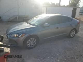 2017 Hyundai Elantra SE with VIN KMHD74LF7HU385240, listed as a Copart auction lot 82530595 with 123,559 mi miles and Clean title. Bid and sale history available at DreamBid. Image 1.
