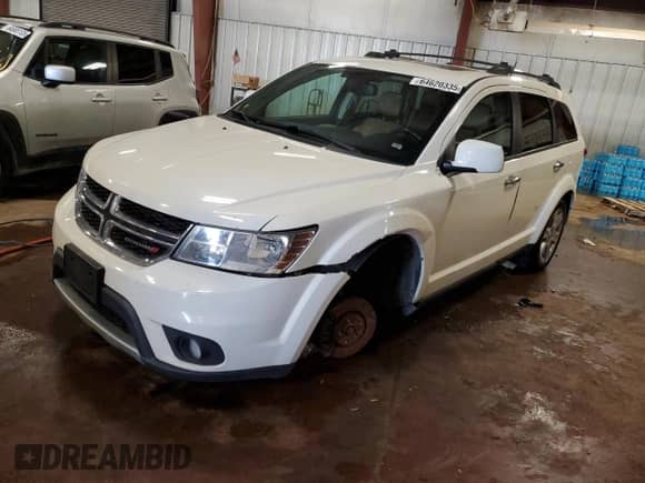 2013 Dodge Journey R/T with VIN 3C4PDDFG3DT525495, listed as a Copart auction lot 64620335 with 243,152 mi miles and Clean title. Bid and sale history available at DreamBid. Image 1.