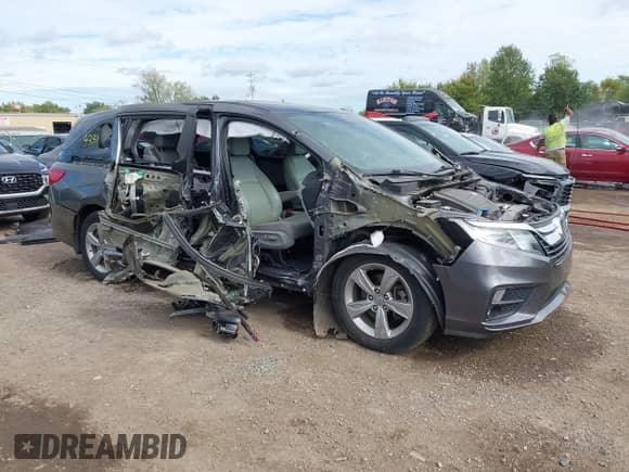 2019 Honda Odyssey EX-L с VIN 5FNRL6H78KB073009, выставлен на аукционе IAAI как лот 43364885 с пробегом Не указан миль и . История ставок и продаж доступна на DreamBid. Изображение 6.