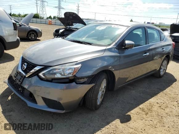 2019 Nissan Sentra SV z VIN 3N1AB7AP8KL622888, wystawiony jako Copart lot #62185675 z przebiegiem 49 024 mil mil oraz Szkoda całkowita • Salvage title. Historia ofert i sprzedaży dostępna na DreamBid. Obrazek 1.