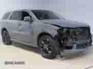 2020 Dodge Durango GT Plus with VIN 1C4RDHDG5LC130263, listed as a Copart auction lot 55143725 with 34,595 mi miles and Salvage title. Bid and sale history available at DreamBid. Image 1.