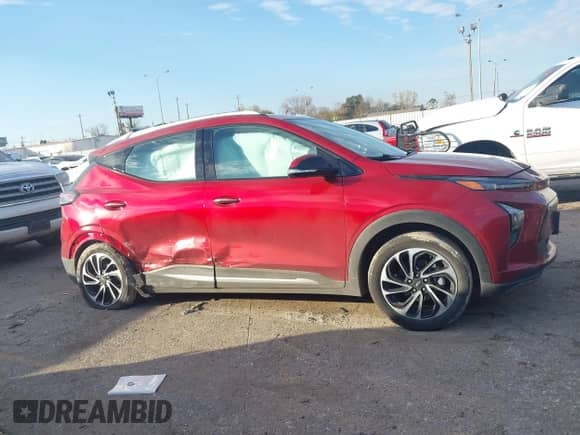 2023 Chevrolet Bolt EUV Premier с VIN 1G1FZ6S03P4148798, выставлен на аукционе IAAI как лот 41344621 с пробегом 5 493 миль миль и . История ставок и продаж доступна на DreamBid. Изображение 13.