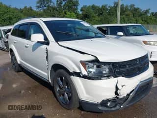 2017 Dodge Journey Crossroad Plus with VIN 3C4PDCGG8HT585237, listed as a IAAI auction lot 43012405 with 36,321 mi miles and . Bid and sale history available at DreamBid. Image 1.