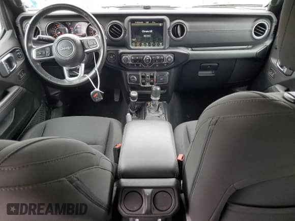 2022 Jeep Wrangler Unlimited Sahara с VIN 1C4HJXEN0NW110192, выставлен на аукционе Copart как лот 61589665 с пробегом 32 965 миль миль и Списание • Salvage title. История ставок и продаж доступна на DreamBid. Изображение 8.