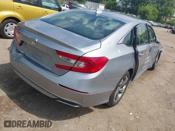 2018 Honda Accord EX-L with VIN 1HGCV1F55JA245848, listed as a IAAI auction lot 43028411 with 114,166 mi miles and . Bid and sale history available at DreamBid. Image 4.