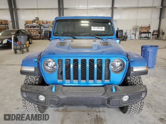 2022 Jeep Wrangler Unlimited Rubicon с VIN 1C4JJXR67NW257792, выставлен на аукционе Copart как лот 57178745 с пробегом 25 067 миль миль и Списание • Salvage title. История ставок и продаж доступна на DreamBid. Изображение 5.