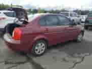 2010 Hyundai Accent GLS with VIN KMHCN4AC9AU423907, listed as a Copart auction lot 85865405 with 161,041 mi miles and Salvage title. Bid and sale history available at DreamBid. Image 3.