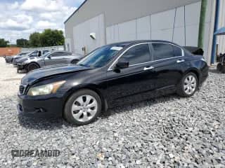 2009 Honda Accord EX-L z VIN 1HGCP36859A048447, wystawiony jako Copart lot #80454885 z przebiegiem 165 755 mil mil oraz Szkoda całkowita • Salvage title. Historia ofert i sprzedaży dostępna na DreamBid. Obrazek 1.