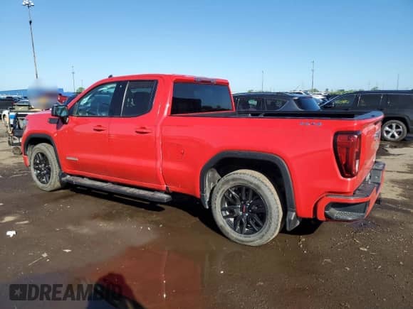 2020 GMC Sierra 1500 Elevation with VIN 1GTR9CEK9LZ161651, listed as a Copart auction lot 57206795 with 51,174 mi miles and Salvage title. Bid and sale history available at DreamBid. Image 2.