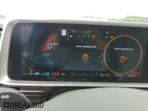 2023 Hyundai Ioniq 6 SEL z VIN KMHM34AC3PA038198, wystawiony jako Copart lot #67244245 z przebiegiem 10 272 mil mil oraz Szkoda całkowita • Salvage title. Historia ofert i sprzedaży dostępna na DreamBid. Obrazek 9.