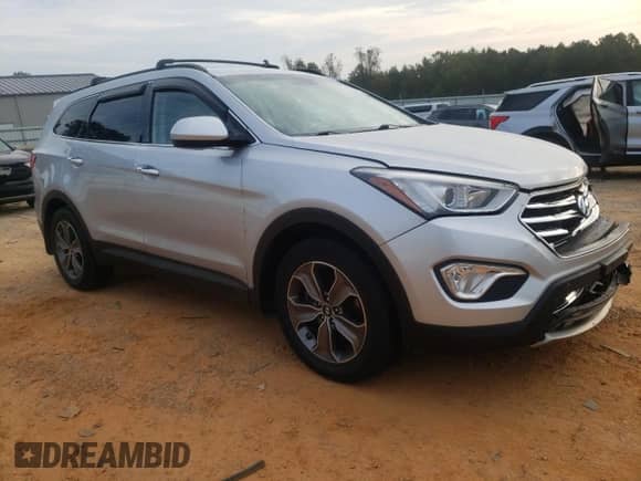 2014 Hyundai Santa Fe GLS with VIN KM8SMDHF4EU067371, listed as a Copart auction lot 83859735 with 93,868 mi miles and Salvage title. Bid and sale history available at DreamBid. Image 4.