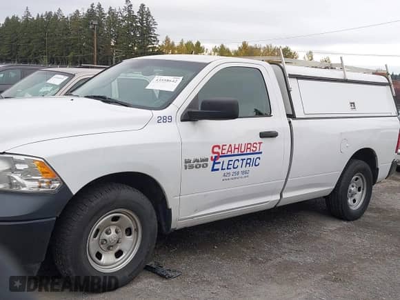 2018 Ram 1500 Tradesman with VIN 3C6JR6DG3JG162651, listed as a IAAI auction lot 43558642 with 130,398 mi miles and . Bid and sale history available at DreamBid. Image 14.