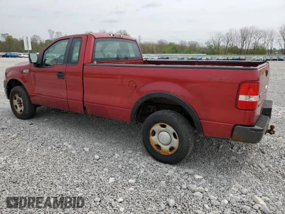 2007 Ford F-150 XL with VIN 1FTRF14W77KA94483, listed as a Copart auction lot 55228615 with 104,937 mi miles and Clean title. Bid and sale history available at DreamBid. Image 2.
