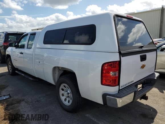 2013 Chevrolet Silverado 1500 Work Truck with VIN 1GCRCPE04DZ157807, listed as a Copart auction lot 75569584 with 102,747 mi miles and Salvage title. Bid and sale history available at DreamBid. Image 2.